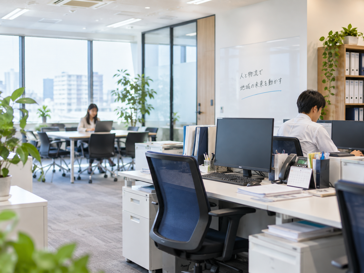 湘南ツーエスの会社理念をイメージしたオフィス